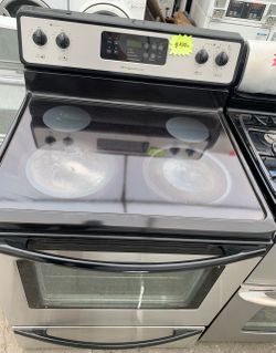 Frigidaire Electric Range Stove with Glass Cooktop