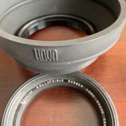 Collapsable Rubber Lens Hoods 58mm
