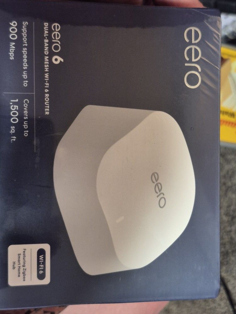 Eeroo 6 WiFi Router New