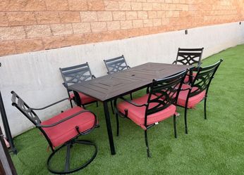 Patio table set