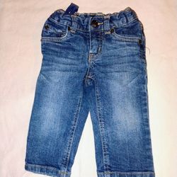 12 Months Jeans • Straight Recto • Adj Waist • Cat & Jack
