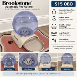 Brookstone Automatic Pet Waterer