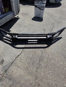 Jeep Grand Cherokee Steel Winch Mount Front Bumper