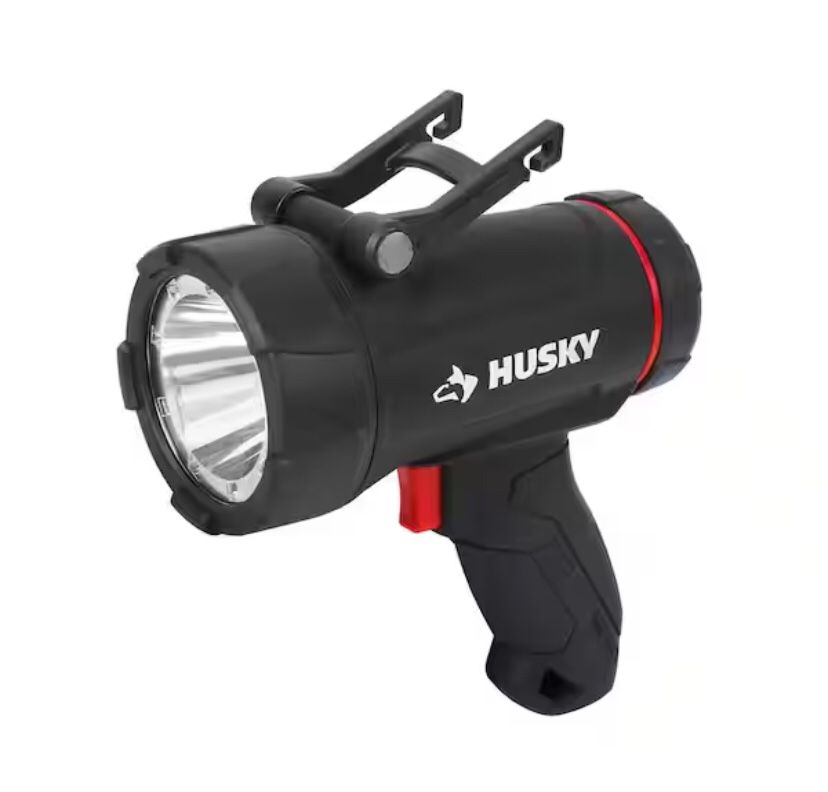 Husky 2500 Lumens Dual Power Floating Rechargeable Spotlight @Tools-722