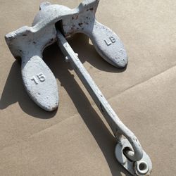 Navy Anchor.  15 Lb