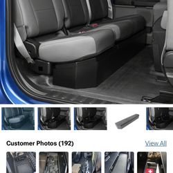 Security Underseat Lockbox With Keyed Lock