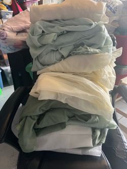 These sheer curtains must go price to sell get them all for 40$