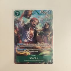 Shanks (Alternate Art) - The Azure Sea's Seven (OP14)