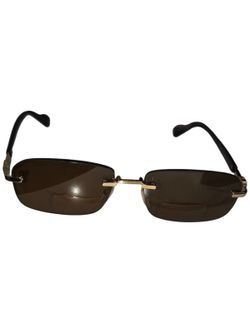 Gucci GG1221O 002 Men's Rimless Sunglasses 56-16-140