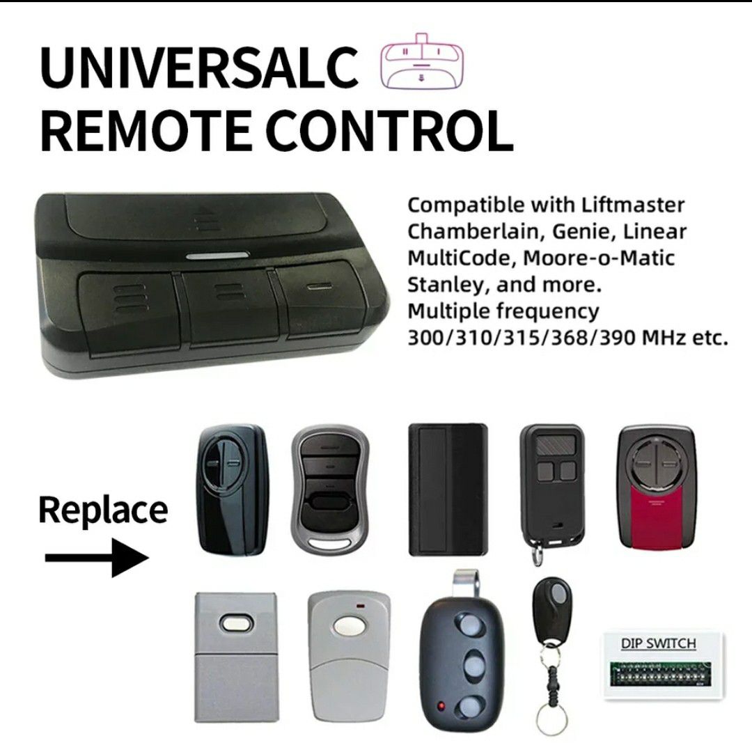 Universal Garage Door Remotes (read description)