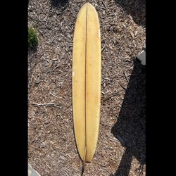 60+ Year Old Larry Felker Pig Longboard