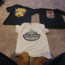 3 Penn Pilsner T-shirts