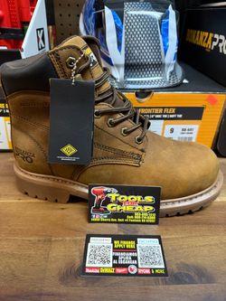 BONANZA PRO Trailhead Pro Soft Toe Brown Work Boots