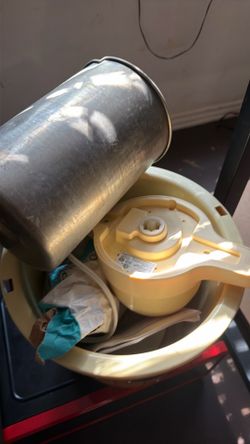 Pictures, ice cream maker, microwave