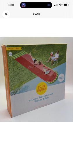 Outdoor 2 Lane slip and slide