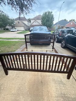 Bed frame king size