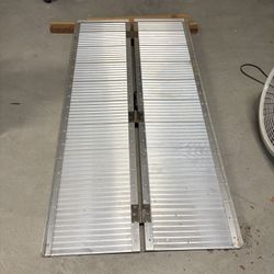 Ramp — Aluminum, Folding With Handle