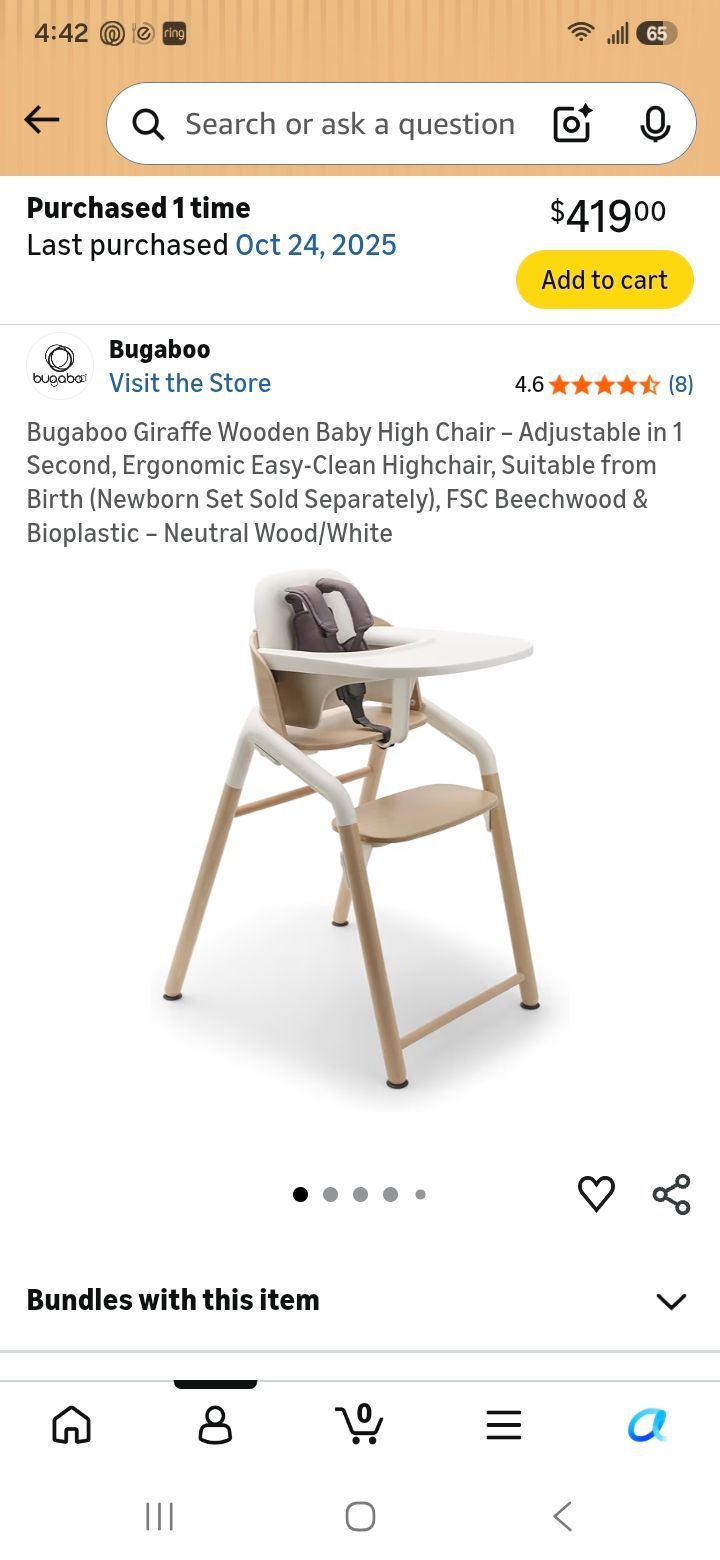 Highchair new