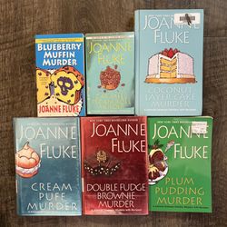 Hannah Swensen Mystery Books (W/ Recipes), LOT OF 6