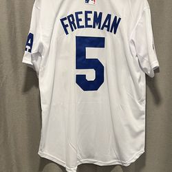 Dodgers freeman home jersey white