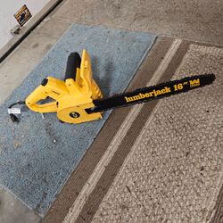 16 inch corded electric chain saw