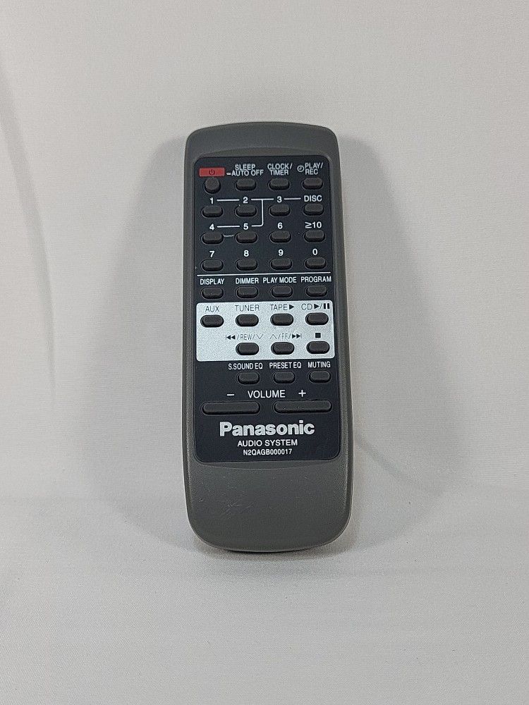 Panasonic N2QAGB000017 Audio System Remote 