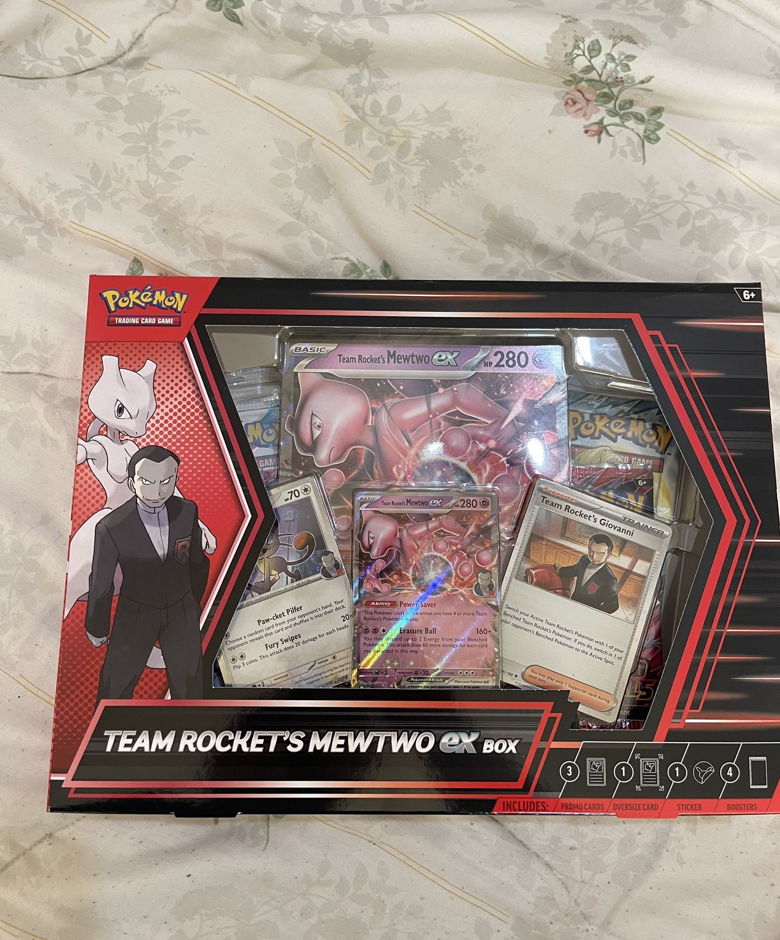 Pokemon - Team Rocket’s Mewtwo ex Box