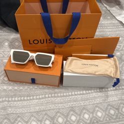 LOUIS VUITTON 1.1 MILLIONAIRE SUNGLASSES WHITE