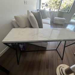 Marble Console - Almost New! 