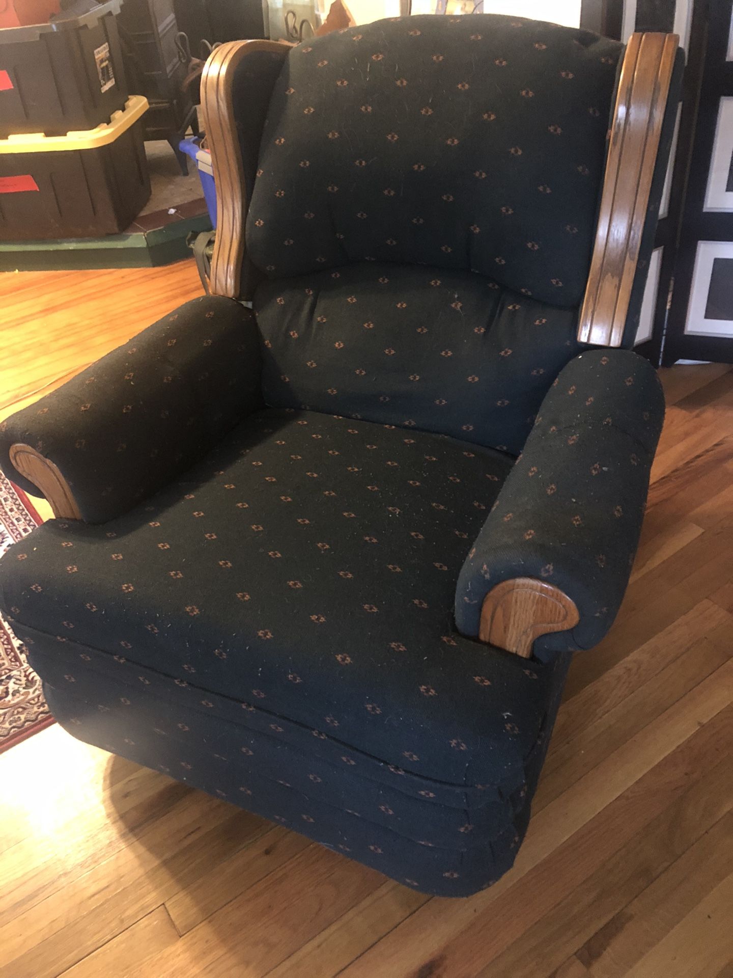 Chair, rocker recliner