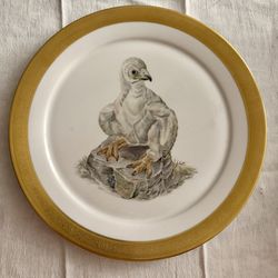 GORGEOUS - RARE! Boehm “Young America” 1776 Gold PLATTER - BRAND NEW 