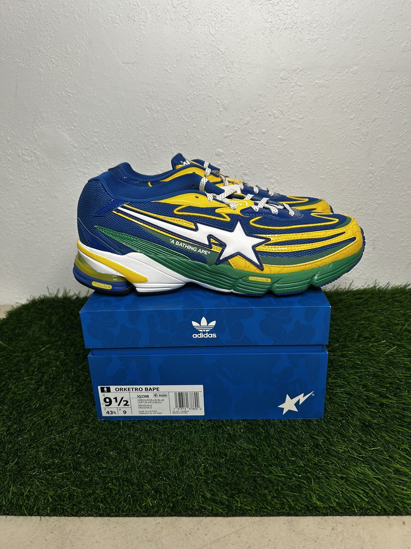 adidas ORKETRO BAPE GREEN/POBLUE/BLUE