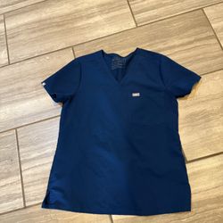 Figs Sz S Scrub Top