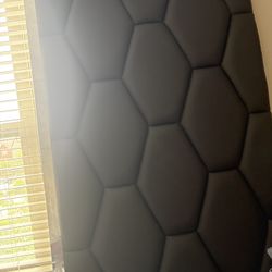 Silver canopy Bed Frame