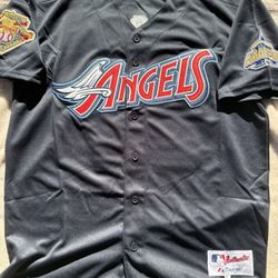 New Angels Trout Throwback Jersey 