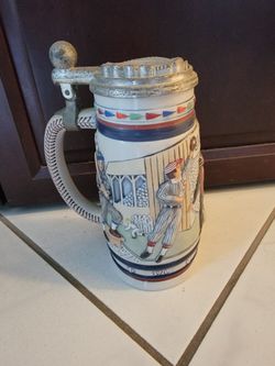 Avon Baseball Beer Stein