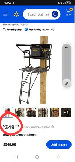 Rivers Edge 2 Man Deer Stand