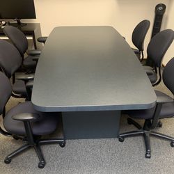 Conference Room Table And Chair Set