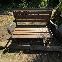 LIFETIME Glider Bench Swinging Lounge Chair