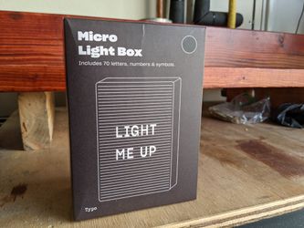 Decorative Light Box Sign