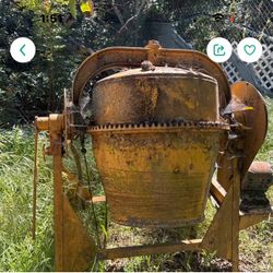 Cement Mixer 