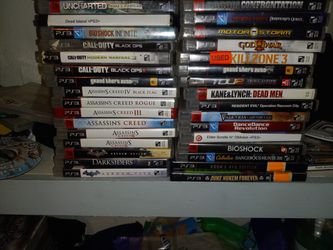 Playstation 3 Games $150 TAKES ALL 