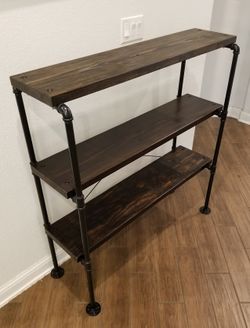 Heavy-Duty Rustic Style Shelf