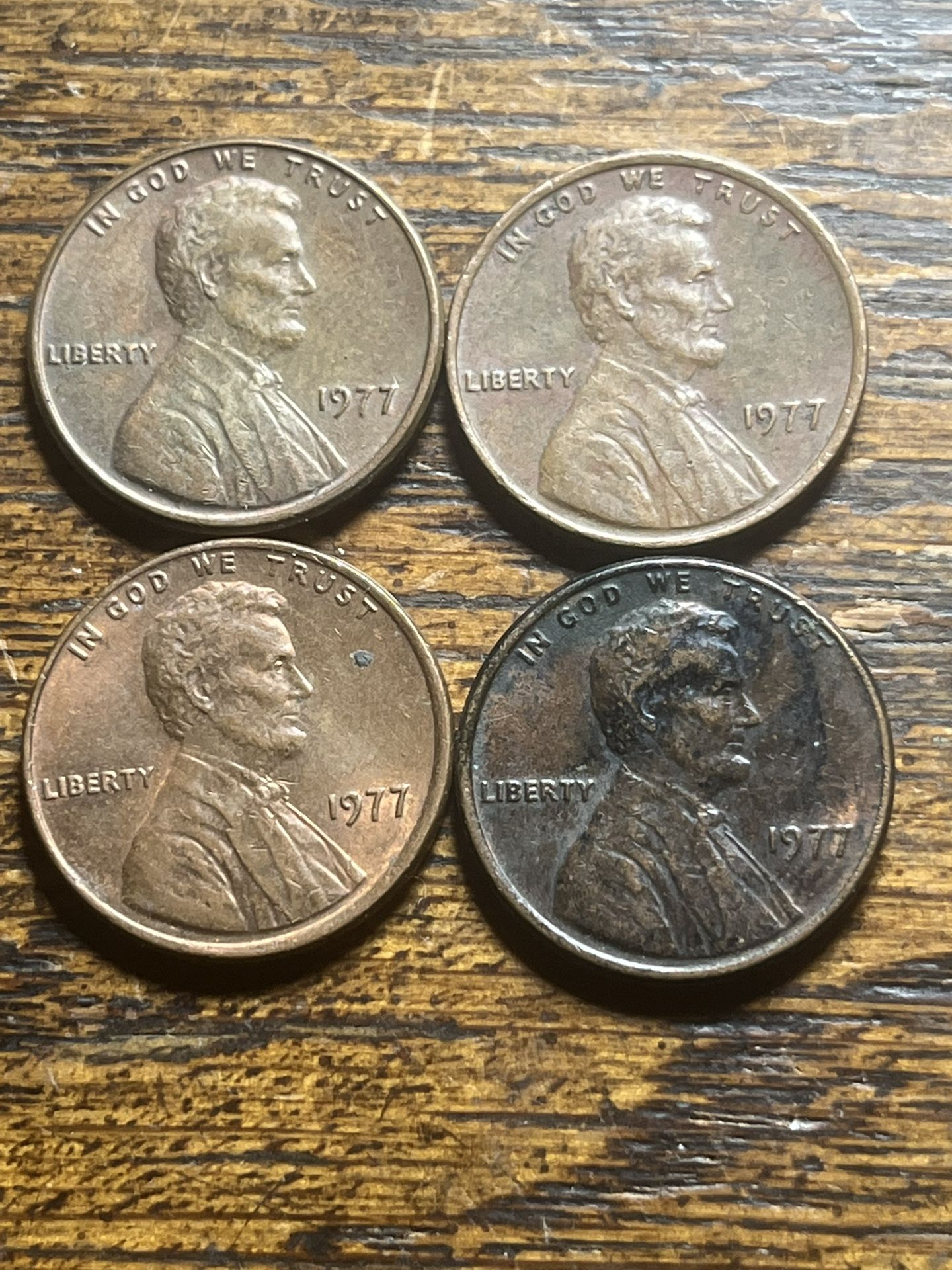 1977 No Mint Penny