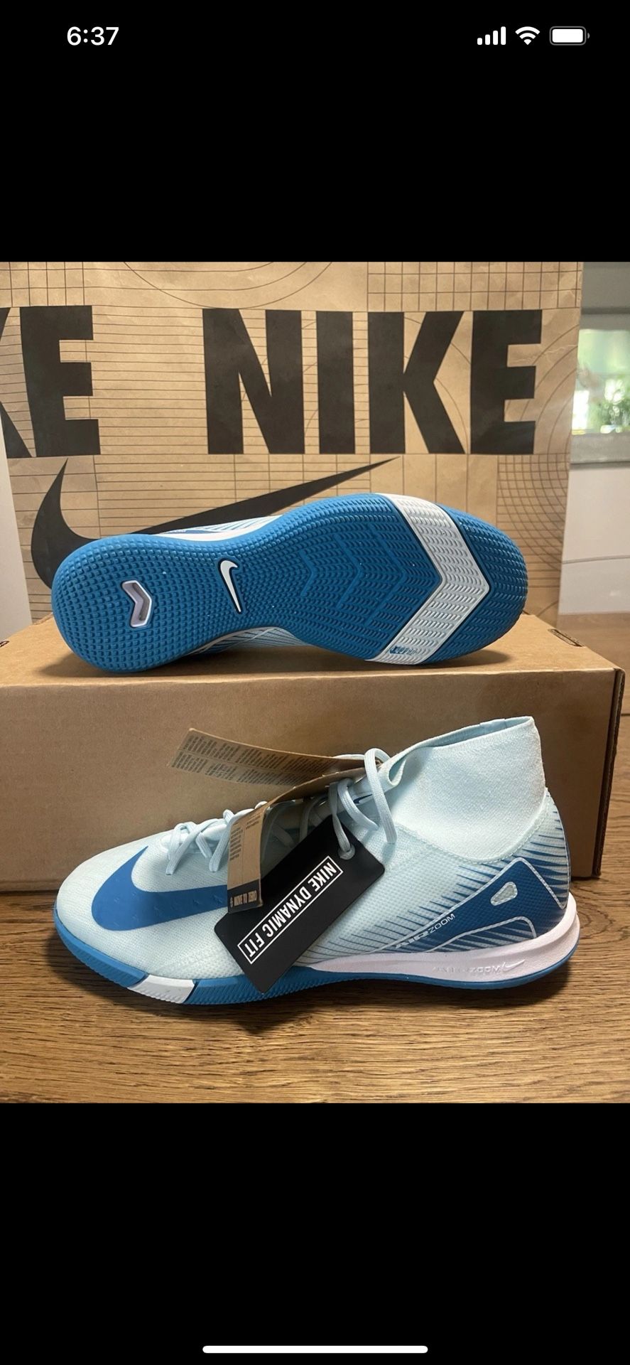 Nike Zoom Mercurial Superfly 10 Academy Soccer Turf Cleats Size 8.5 Men/Fits Wmn 10