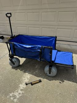 Fat TIre Beach Wagon w/ 9" pneumatic tires