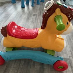 VTech Gallop and Rock Learning Pony Electronic Motion-Activated Play Ride-on