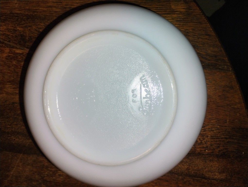 1960's Corning Decor Dinnerware Sunbeam Mixing Bowls (2 Bowls Large And Medium)