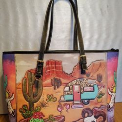 Desert/Cactus Tote