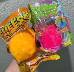 Cheese & Gummy Gumdrop squishy. Viral toys